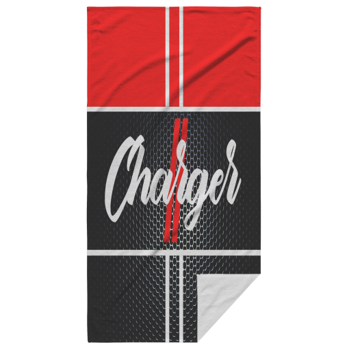 Dodge Charger Beach Towel