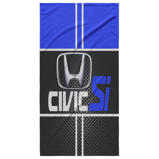 Honda Civic Si Beach Towel