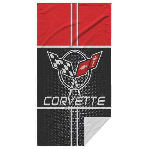Corvette C5 Beach Towel