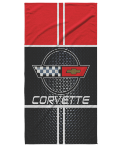 Corvette C4 Beach Towel