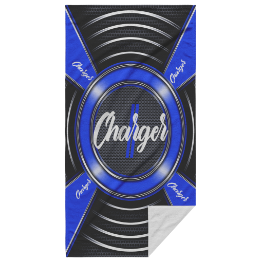 Dodge Charger Beach Towel