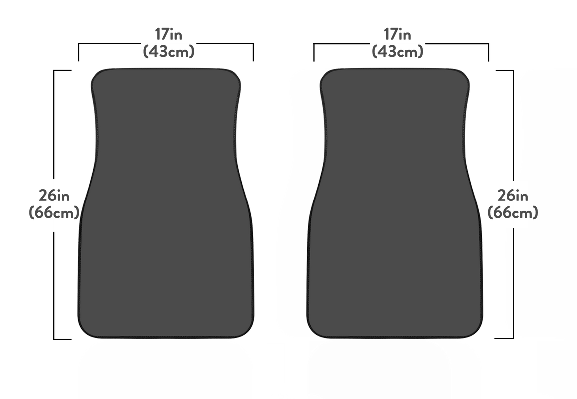 Freightliner car mats sizing chart