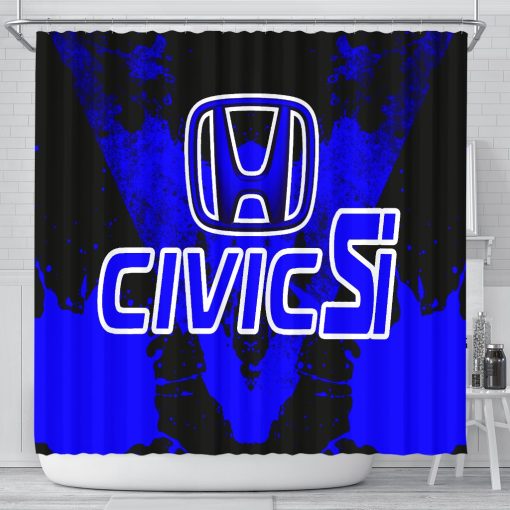 Honda Civic Si shower curtain