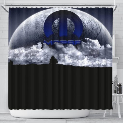 Mopar shower curtain