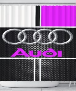 Audi shower curtain