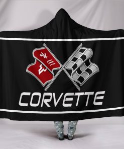Corvette C3 hooded blanket
