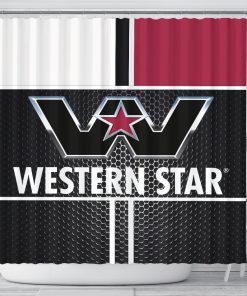 Western Star shower curtain