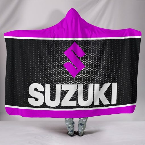 Suzuki hooded blanket