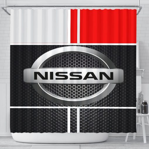 Nissan shower curtain