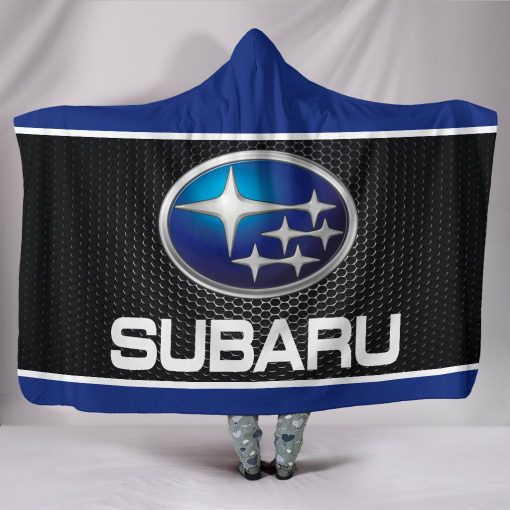 Subaru hooded blanket