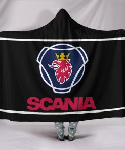 Scania hooded blanket