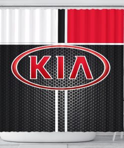 Kia shower curtain