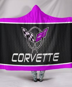 Corvette C5 hooded blanket