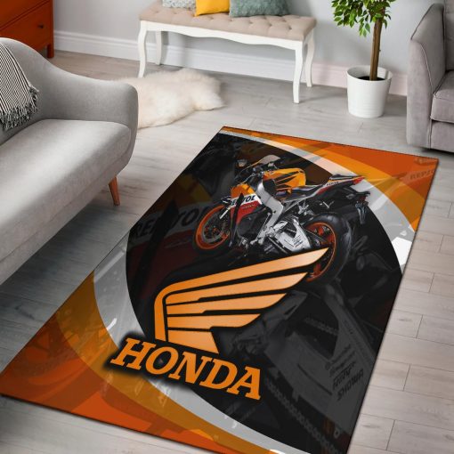 Honda Motorcycle Rug