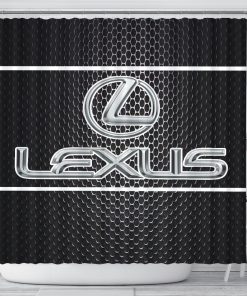 Lexus shower curtain