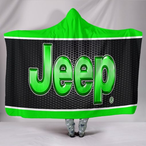 Jeep hooded blanket