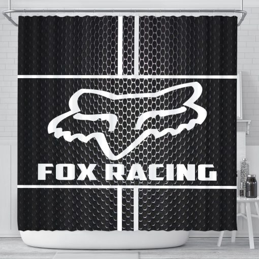Fox racing shower curtain