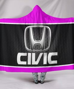 Honda Civic hooded blanket