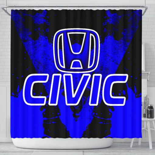 Honda Civic shower curtain