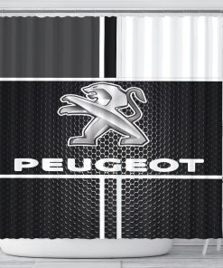 Peugeot shower curtain