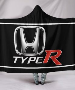Honda Type R hooded blanket