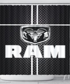 RAM trucks shower curtain