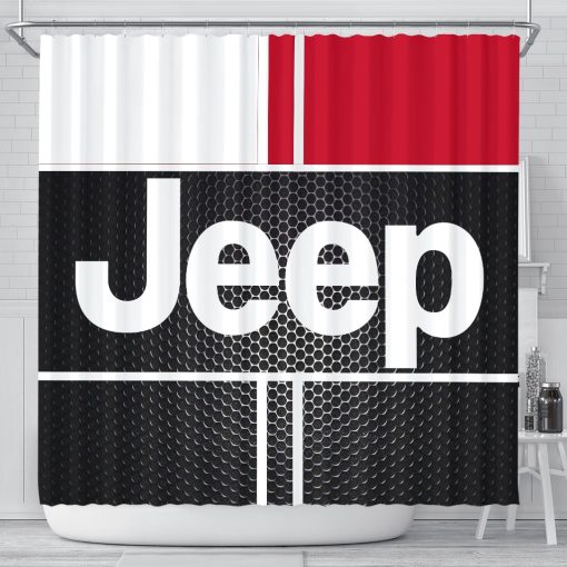 Jeep shower curtain