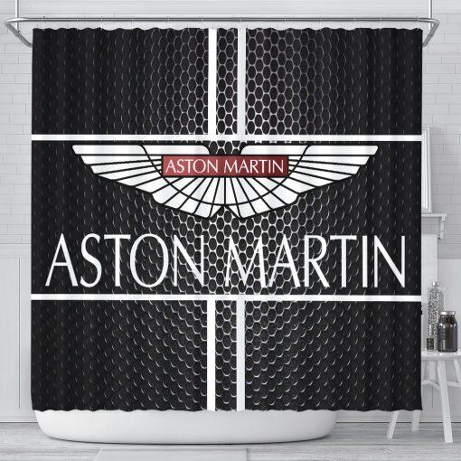 Aston Martin shower curtain