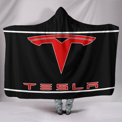 Tesla hooded blanket
