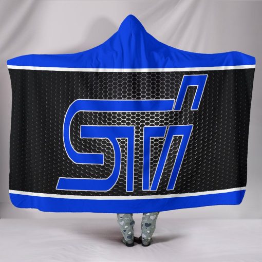 Subaru STI hooded blanket