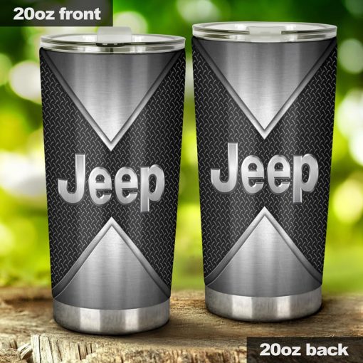 Jeep Tumbler Grey - Image 2