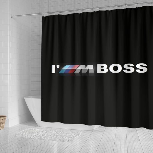 BMW shower curtain