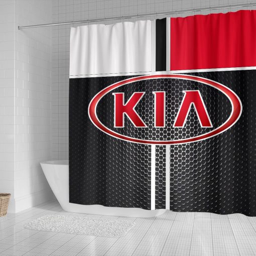 Kia shower curtain