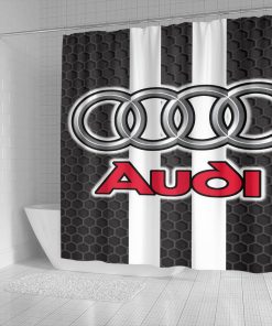 Audi shower curtain