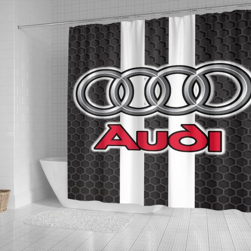Audi shower curtain