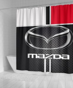 Mazda shower curtain
