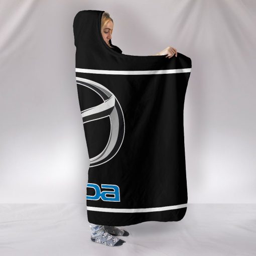 Mazda hooded blanket