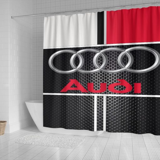 Audi shower curtain