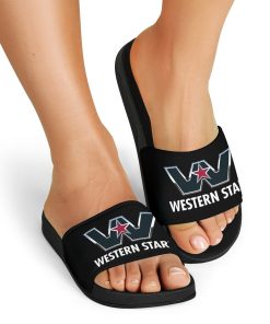 Western Star Slide Sandals