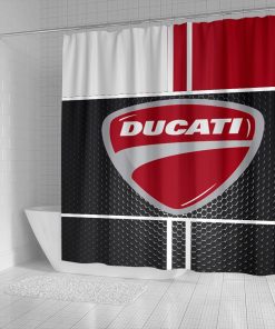 Ducati shower curtain