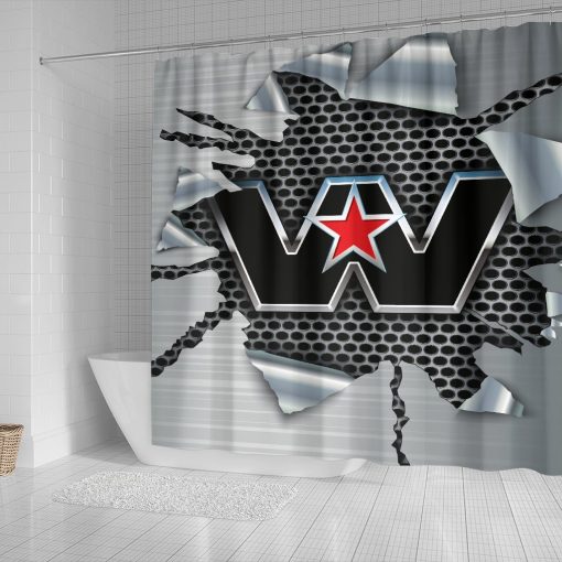 Western Star shower curtain