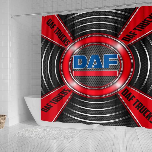 DAF trucks shower curtain