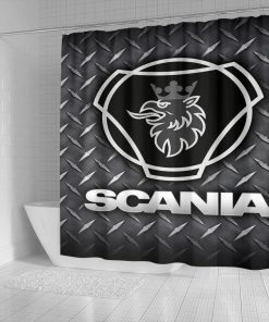 Scania shower curtain