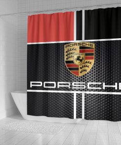 Porsche shower curtain