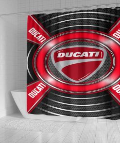 Ducati shower curtain