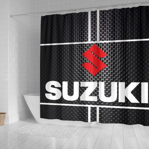 Suzuki shower curtain