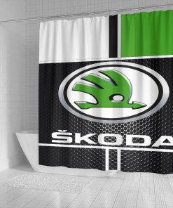 Skoda shower curtain