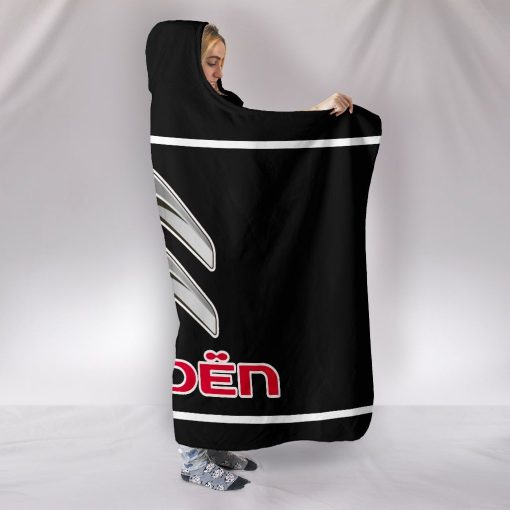 Citroen hooded blanket