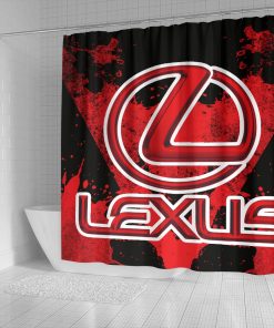 Lexus shower curtain