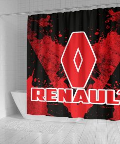 Renault shower curtain